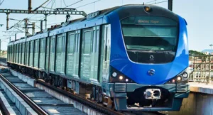 దేశంలోనే తొలిసారి చెన్నైలో 8 అంతస్థుల భవనంలో మెట్రో రైలు