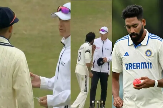 India vs England: బంతి మార్చండి- అంపైర్ల నిర్ణయంపై గిల్, సిరాజ్ అసహనం