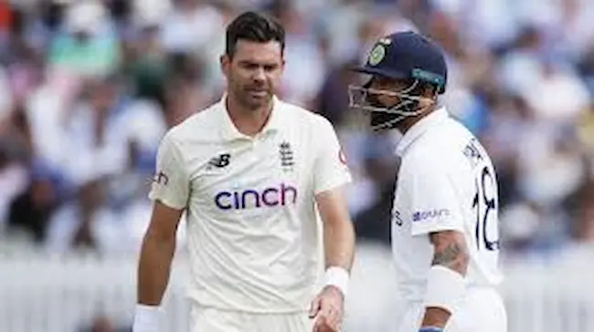 James Anderson: విరాట్ కోహ్లీకి సచిన్ కంటే బౌలింగ్ చేయడం కష్టం: అండర్సన్