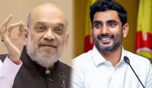 అమిత్ షాతో నారా లోకేశ్ భేటీ