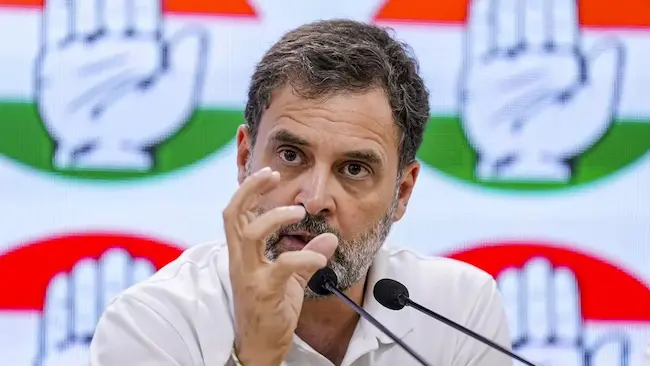 Rahul Gandhi : తయారీ రంగంలో తిరోగమన అభివృద్ధి కనిపిస్తోంది..రాహుల్