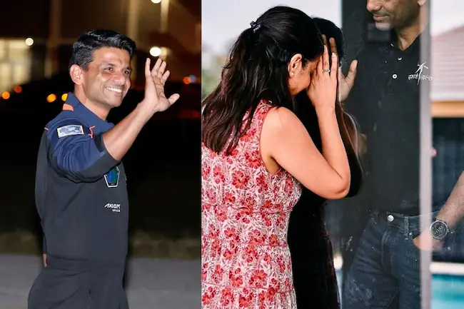 Shubhanshu Shukla: భార్యకు కృతజ్ఞతలు తెలుపుతూ భావోద్వేగ పోస్ట్ చేసిన శుక్లా