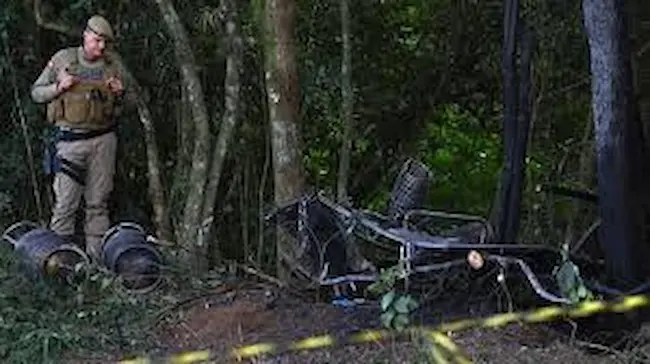 Brazil: బ్రెజిల్‌లోని శాంటా కేథరినాలో గగనతలంలో మరో ఘోరం.. మంటల్లో హాట్ ఎయిర్‌ బెలూన్‌