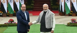 భారత్ -ఈజిప్ట్ ల మధ్య ద్వైపాక్షిక సహకారం