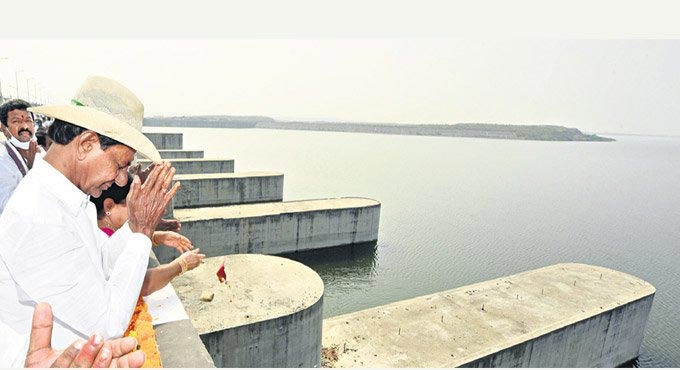 Kaleshwaram Project : నీళ్లిచ్చిన కేసీఆర్‌పై అభాండాలు – హరీశ్‌రావు