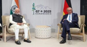 జర్మనీ, కెనడా దేశాధినేతలతో ప్రధాని భేటీ