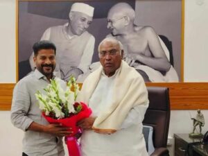 నేడు ఖర్గేతో సీఎం రేవంత్ భేటీ