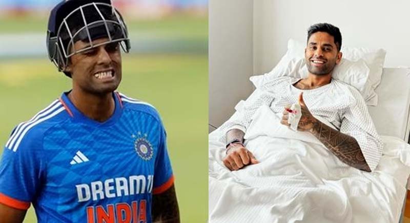 Surya : టీమ్ ఇండియా కెప్టెన్ సూర్యకు సర్జరీ