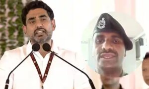 వైసీపీ నేత జవాన్ భూమి కబ్జా చేసాడు – లోకేష్