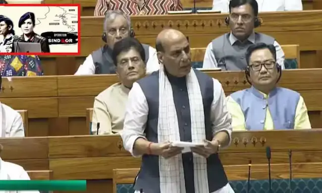 Rajnath Singh: ఆపరేషన్ సిందూర్ పై లోక్ సభలో రాజ్‌నాథ్ సింగ్ చర్చ
