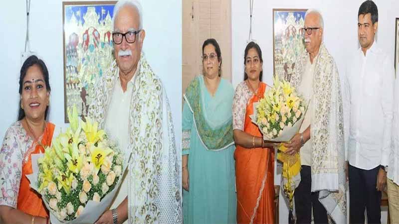 Home Minister Anitha : అశోక గజపతి రాజును కలిసిన హోంమంత్రి అనిత..