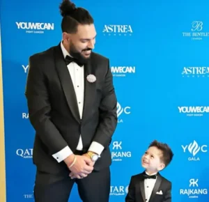 యువరాజ్ సింగ్ తనయుడిని చూసారా?