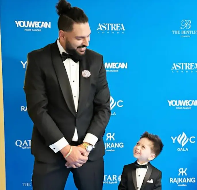 Yuvraj Singh: యువరాజ్ సింగ్ తనయుడిని చూసారా?