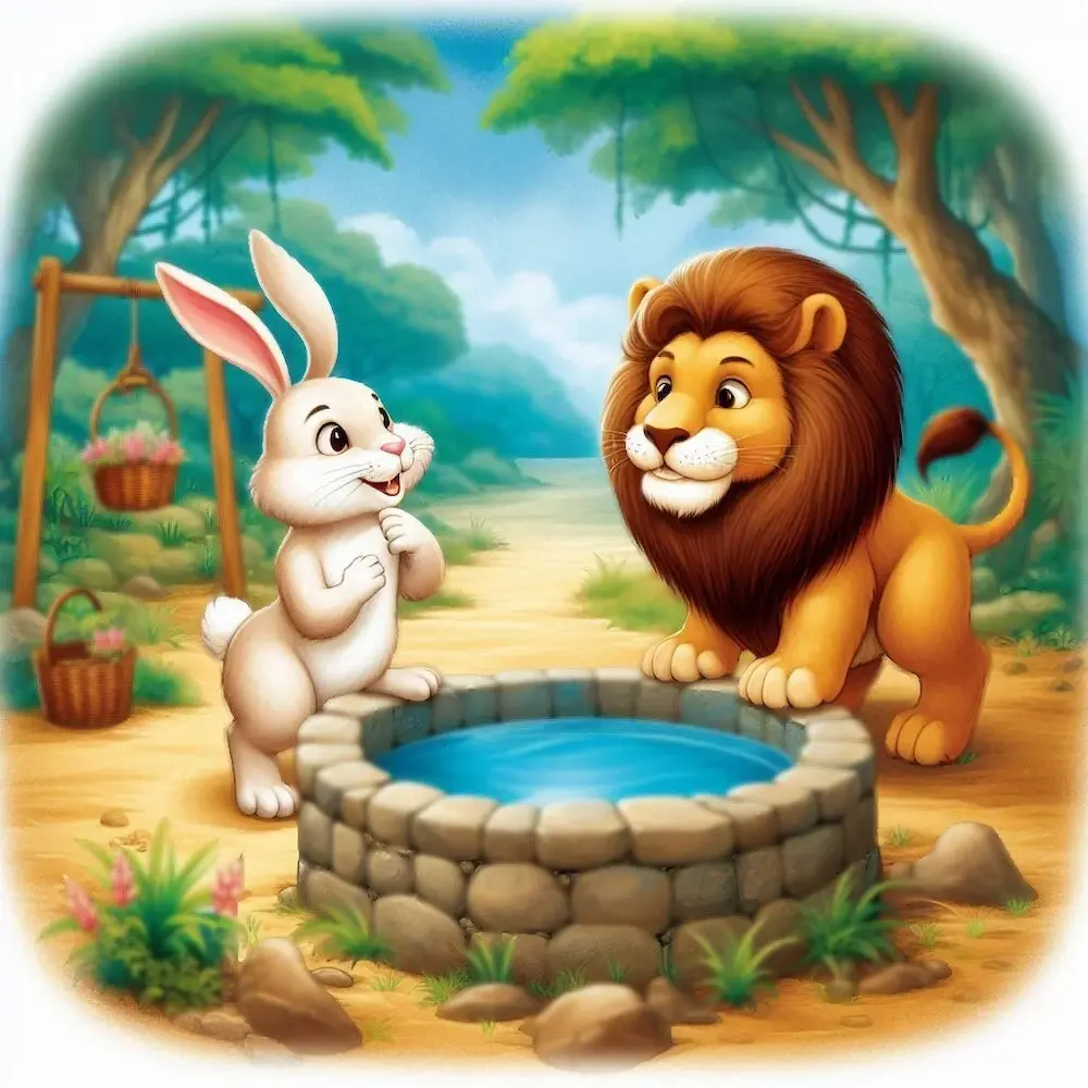 Rabbit and Lion Story