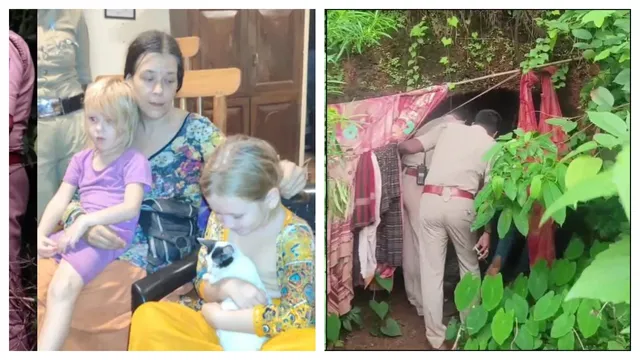 Gokarna Cave : గుహలో ఇద్దరు పిల్లలతో రష్యా మహిళ