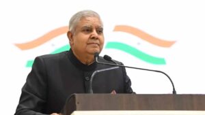 ధనఖడ్ రాజీనామాకు కారణమేంటి?