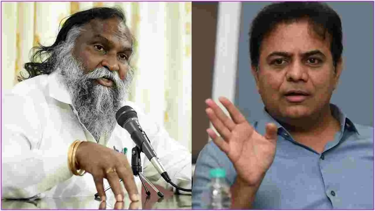 Jaggareddy : కేటీఆర్‌కి చర్చల స్థాయి లేదన్న జగ్గారెడ్డి