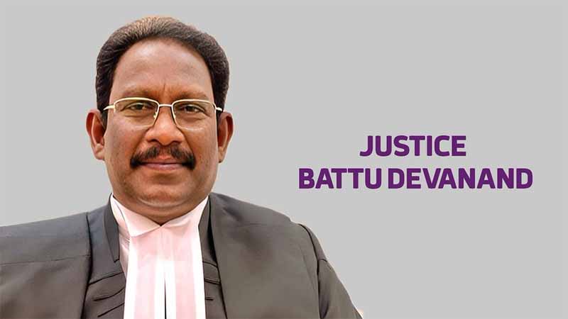 Justice Battu Devanand : హైకోర్టు న్యాయమూర్తిగా జస్టిస్ బట్టు దేవానంద్ నియామకం