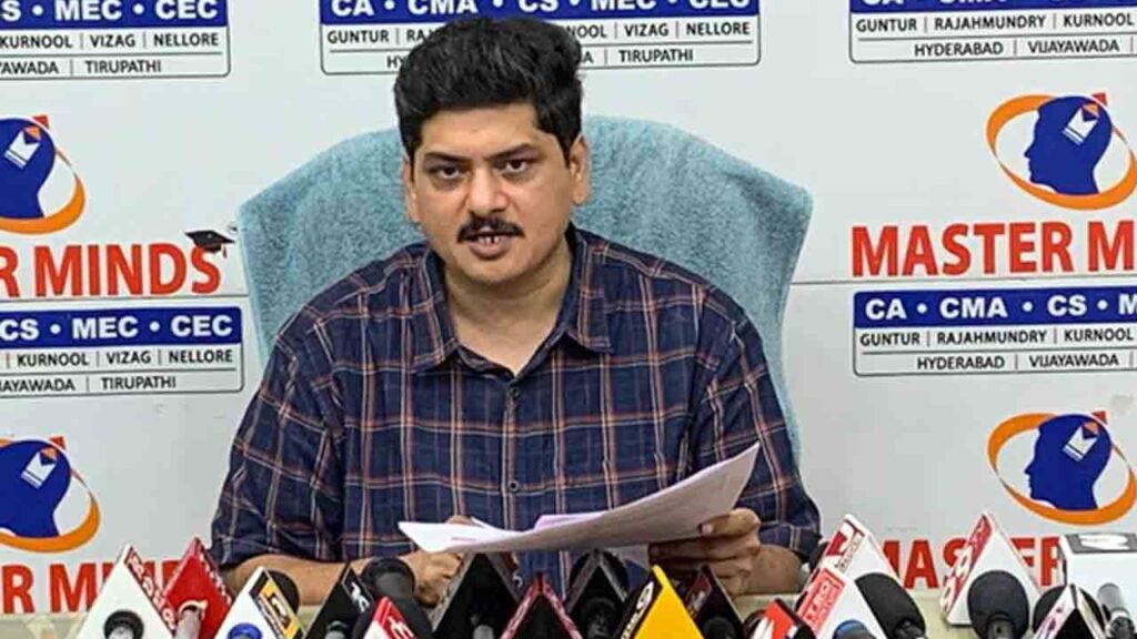 Masterminds : సీఏ ఫలితాల్లో మాస్టర్ మైండ్స్ ఫైనల్‌లో ర్యాంకుల వర్షం