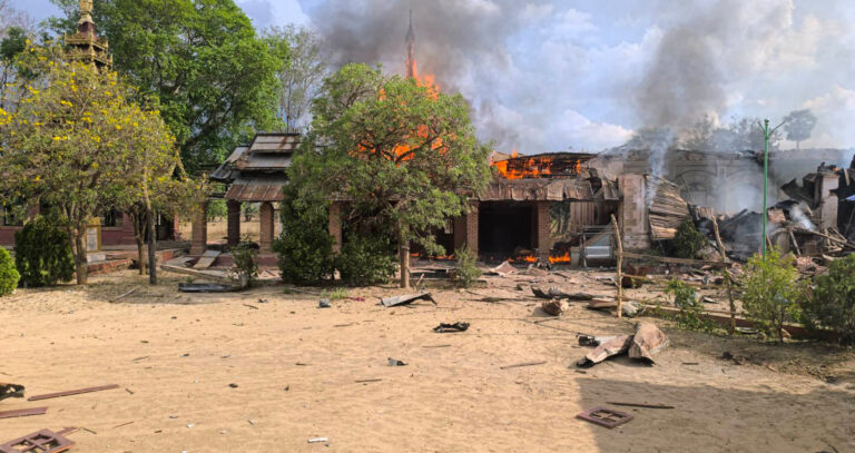 Myanmar: 23 killed in airstrike in Myanmar