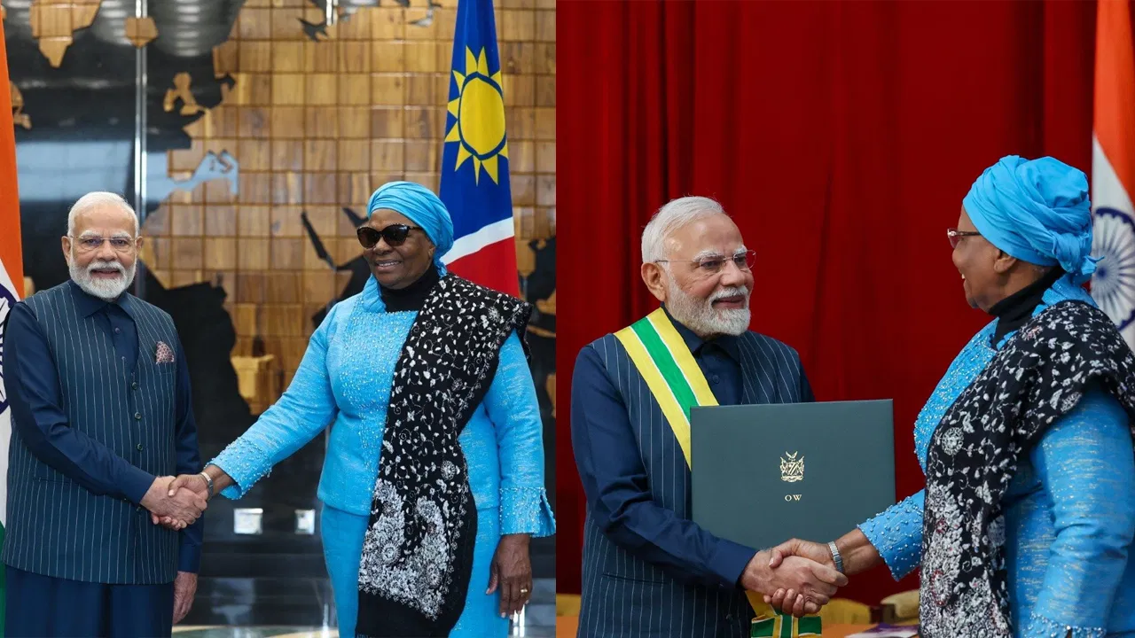 Narendra Modi : నరేంద్రమోదీకి నమీబియా అత్యున్నత పురస్కారం