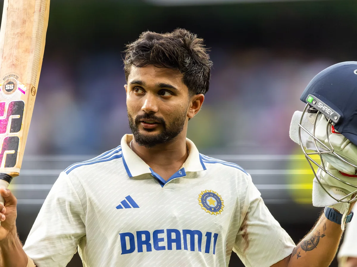 ఒకే ఓవర్లో రెండు వికెట్లు పడగొట్టిన నితీశ్ కుమార్ రెడ్డి