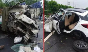 ఓఆర్‌ఆర్‌పై ప్ర‌మాదం.. ముగ్గురు మృతి