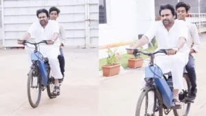 ఇంటర్ విద్యార్థి బ్యాటరీ సైకిల్ ఆవిష్కరణకు పవన్ ప్రశంసలు