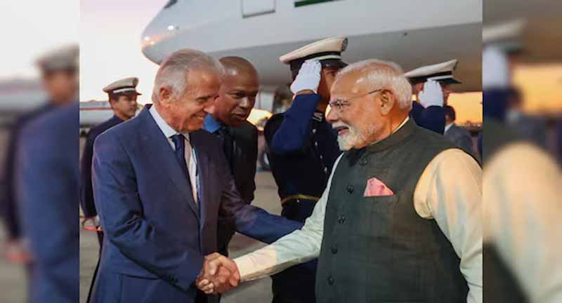 PM Modi : బ్రెజిలియా చేరుకున్న ప్రధాని మోదీ