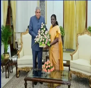 ధన్ ఖడ్ రాజీనామాను ఆమోదించిన రాష్ట్రపతి