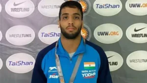 రెజ్లింగ్ లో సుజీత్ కల్కల్ కు స్వర్ణ పతకం