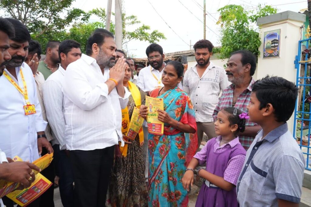 TDP : ప్రజల మధ్యకి అడుగుపెట్టిన ఎమ్మెల్యే కోటంరెడ్డి శ్రీధర్ రెడ్డి