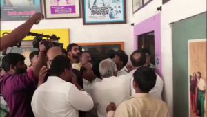 తెలుగు ఫిలిం ఛాంబర్ వద్ద ఉద్రిక్తత