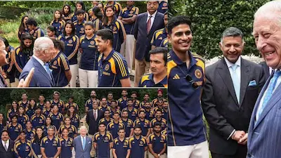 King Charles: బ్రిటన్ రాజు కింగ్ చార్లెస్‌ను కలిసిన భారత క్రికెట్ జట్లు