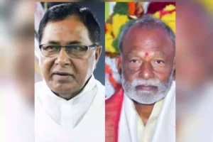 నీలకంఠాపురంలో మాజీ మంత్రులు జానారెడ్డి, రఘువీరా భేటీ