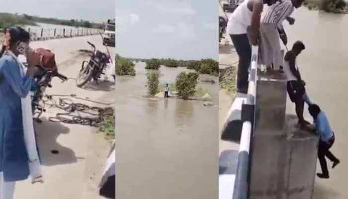 Karnataka : భర్తను నదిలోకి తోసేసిన భార్య?..అసలు ట్విస్ట్ ఇదే