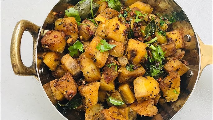 Raw banana fry recipe