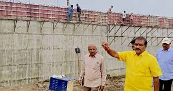 Budameru : బుడమేరు రిటైనింగ్ వాల్ పూర్తి: మంత్రి నిమ్మల