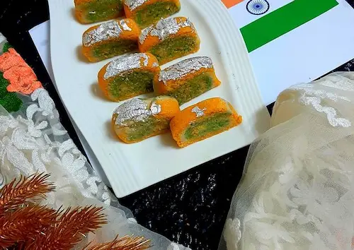 Tricolour Burfi