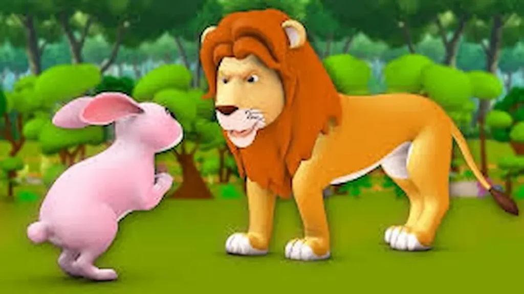 Rabbit and Lion Story