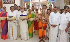 శ్రీరంగం నుండి తిరుమలేశునికి పట్టువస్త్రాలు