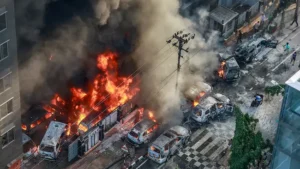 బంగ్లాదేశ్ లో పెరుగుతున్న హింస, నిరసనలు