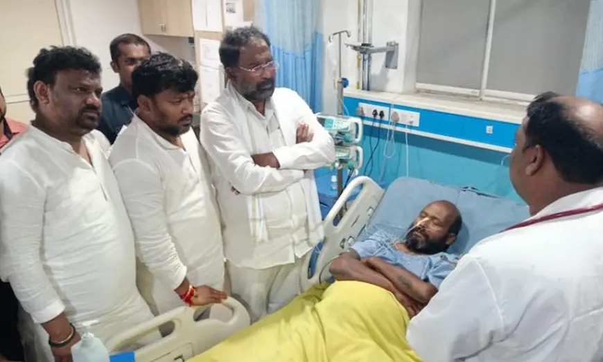 Fish Venkat: ఫిష్ వెంకట్‌ను పరామర్శించిన మంత్రి శ్రీహరి