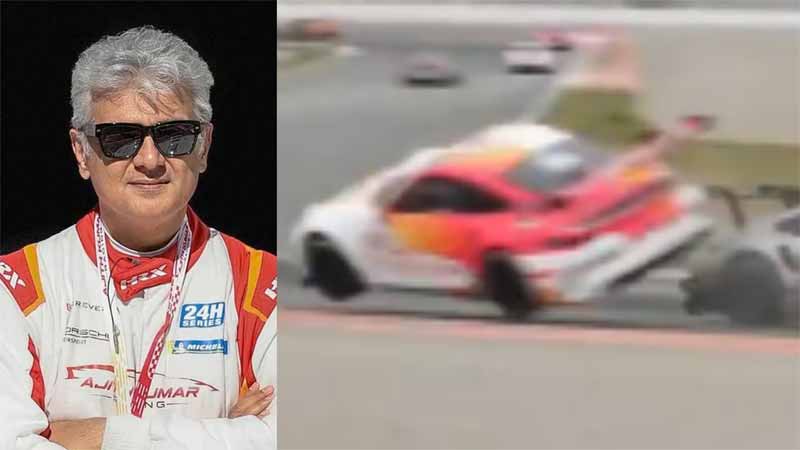 Hero Ajith : హీరో అజిత్ కారుకు ప్రమాదం