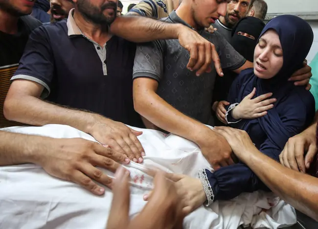 Gaza : గాజాపై ఐడీఎఫ్ విజృంభణ.. 42 మంది పాలస్తీనియన్ల మృతి