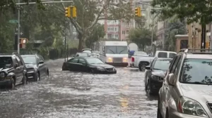 న్యూయార్క్‌, న్యూజెర్సీలలో వరదల బీభత్సము