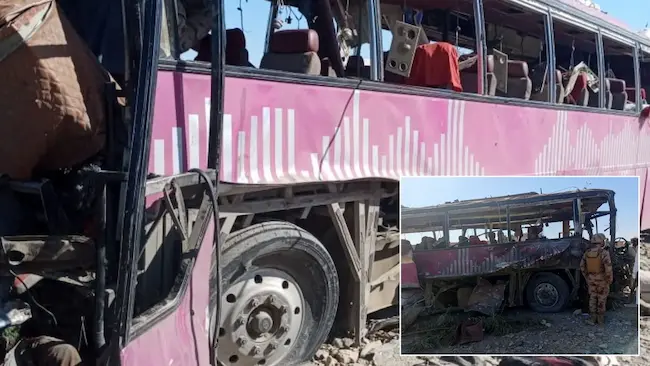 Soldiers killed : పాకిస్థాన్‌ ఆర్మీ బస్సుపై బలూచిస్థాన్‌ లిబరేషన్‌ ఆర్మీదాడి 