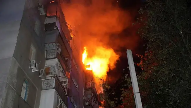 Russia attack : ఉక్రెయిన్పై డ్రోన్లతో మళ్లీ రష్యా దాడి