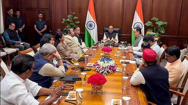  Lok Sabha:   అఖిలపక్ష భేటీతో ఆందోళనలకు బ్రేక్‌