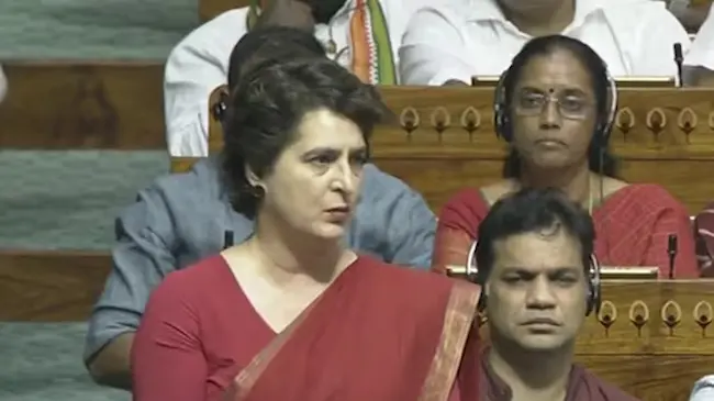 Priyanka Gandhi: స‌రైన భ‌ద్ర‌త లేక‌పోవ‌డం వ‌ల్లే ఉగ్ర‌దాడి జ‌రిగింది.. ప్రియాంకా